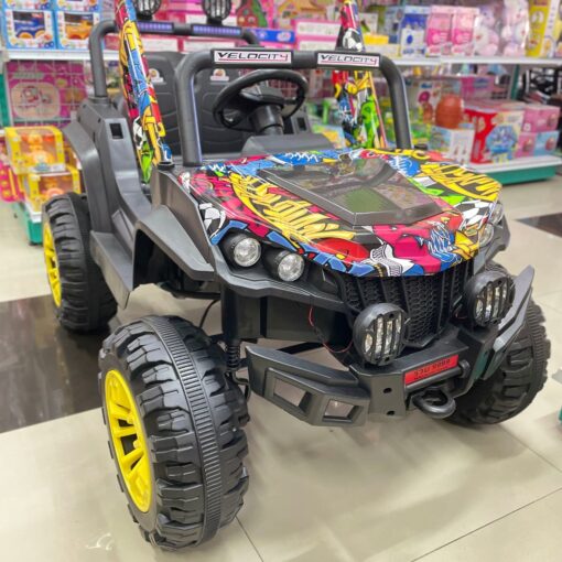 OFF-ROAD 4X4 รถแบตเตอรี่เด็ก 6 มอเตอร์